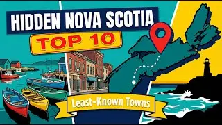 Top 10 Least-Known Cities in Nova Scotia 🇨🇦 | Hidden Maritime Communities