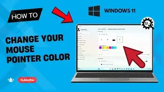 How to Change Mouse Pointer Color on Windows 11 | Easy Step-by-Step Guide (2025)