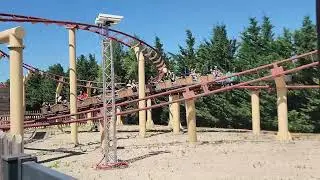 Wanted Dalton Zierer Force Two Kids Roller coaster In Property Off-Ride & Exit walk Parc Spirou 2025
