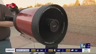 Rare 'planetary parade' visible in Las Vegas night sky