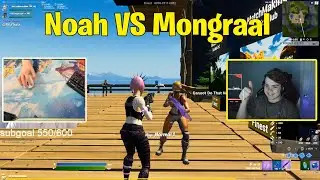 Noahreyli VS Mongraal In 2v2 Realistic PvP | Fortnite 2v2