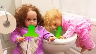Reborn Twins Are Sick And Throw Up🤮