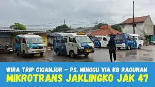 TRIP Mikrotrans JAK 47 Hanya 0 Rupiah dari Ciganjur ke Pasar Minggu via KB Ragunan