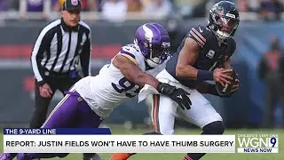 Bears reportedly get good news on Justin Fields&rsquo; thumb