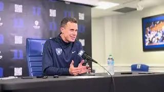 Jon Scheyer opening statement - Duke Basketball Media Day 9/24/25 