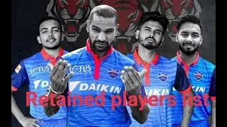 Delhi Capitals retained players list of IPL 2021|HAS Sports