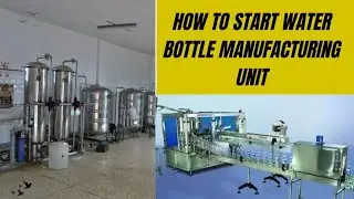 How to start water bottle manufacturing business. WATER FILLING MACHINE INDIAPLAST BUSINESS.