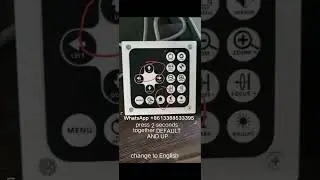 How do I change language to English? sichango observer 4000 print image inspection system