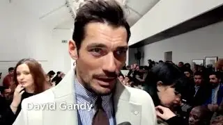David Gandy at The London Collections Men - Day 2 - Paris Fashion Week