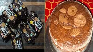 Biscuit 🍪🍪 se cack kaise banaye?#gher per cack banaye#long video 