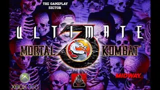 Ultimate Mortal Kombat 3 Gameplay |XBOX 360| With Commentary |Shadow Drop/Gameplay Sector|