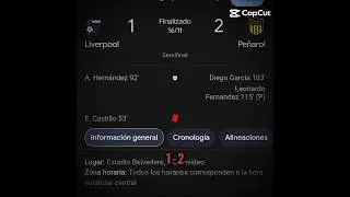 LOS ULTIMOS 5 PARTIDOS PE&Ntilde;AROL VS LIVERPOOL #edit #funk #shorts #futbol #football #viral