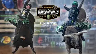 PBR World Finals 2025 🐂 John Crimber ties for Round 1 win