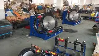HDPE PIPE AND FITTING BUTT FUSION MACHINE