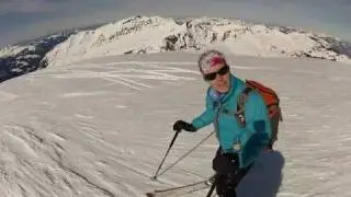 Another ordinary day in the French Alps: ski touring in Haute Savoie