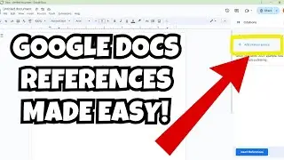 How to add references in Google Docs (Step By Step) 2025