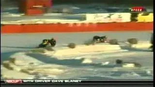 Snow Mobile Racing Fire And Ice Oval 2011.mpg