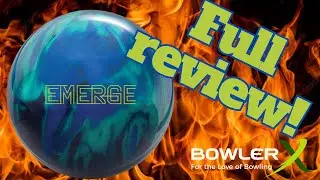 Гибридный шар для боулинга Ebonite Emerge | Полный обзор BowlerX Uncut на тему сложного рисунка с Дж. Р. Рэймондом