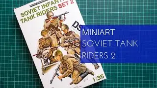 Miniart 1/35 Soviet Infantry Tank Riders 2 (35310) Review