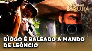 A ESCRAVA ISAURA: Diogo é baleado, e Tomásia descobre que Leôncio foi quem armou a emboscada