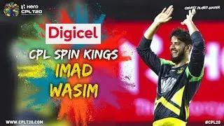 CPL SPIN KINGS | IMAD WASIM | #CPLSpinKings #CPL20 #CricketPlayedLouder #Digicel