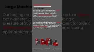 TMT forging machine Specification videos