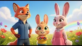 Nock's Lost Toy Adventure | Family Fox and Bunny Story
