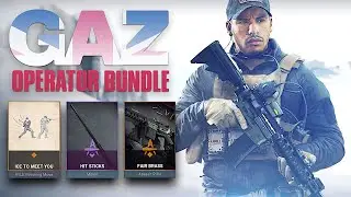 Modern Warfare & Warzone - Gaz Operator Bundle Showcase
