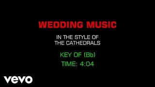Cathedrals - Wedding Music (Karaoke)