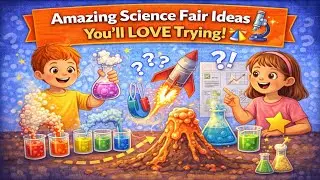 Amazing Science Fair Ideas You&rsquo;ll LOVE Trying! 🔬✨