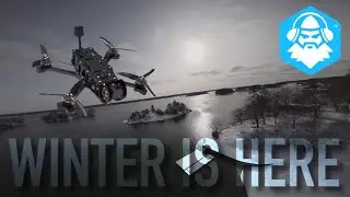 AOS 3.5 V5 freestyle drone @ St Lawrence Park winter in ontario, MEPS 1404 motor