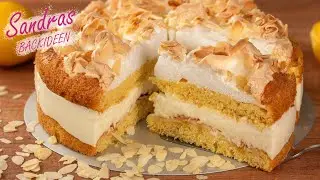 Baiserkuchen mit Zitronen-Joghurt-Creme &ndash; Dein neues Lieblingsrezept!