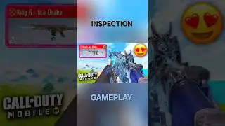 💎 Mythic Krig 6 Ice Drake with Diamond Skin &ndash; Epic Gameplay & Inspection 🐉🔥 #CODMobile #codm #krig6