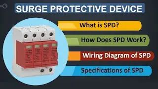 Surge Protection Device SPD | SPD Connection | SPD Installation | Specification