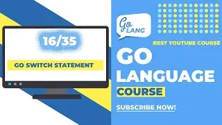 Switch Statement in go language Part 16/35