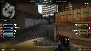 Fnatic Lekr0 4K DEAGLE vs Gambit Overpass @ StarSeries i-League Season 4