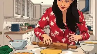 Cozy christmas baking at home | Warm holiday routine