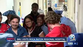 SMU visits Boca Raton Regional Hospital 12/19