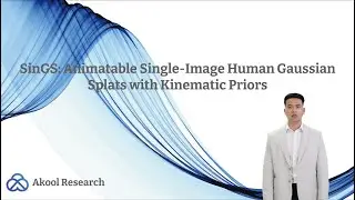 Akool Research - Animatable Single-Image Human Gaussian Splats with Kinematic Priors