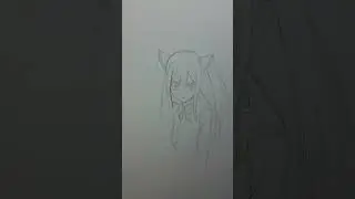 Wendy Marel Drawing &bull; Anime Fairy tail #drawing #shorts #anime #fairytail #wendymarvel #tiktok