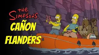 Ca&ntilde;on Flanders - Los Simpson
