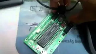 pic-led0-blink with PIC18F4550