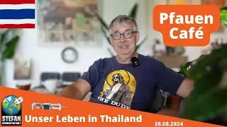 Das Pfauen-Caf&eacute;. Tolle Entdeckung bei uns vor der T&uuml;r.