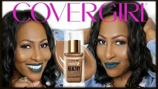 Covergirl Vitalist Healthy Elixir Foundation⎮First Impression + Wear Test