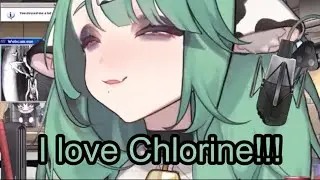 Crelly loves chlorine