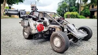 The Iron Maiden Senjustu Zero Sprint Car! RC Animatronics by Danny Huynh Creations.