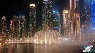 Burj Khalifa Fountain Show Part-1 Dubai&rsquo;s Dancing Water & Lights Spectacle #dancevideo #burjkhalifa