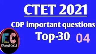 CDP Top 30 important questions