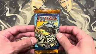 Booster de Legado de Urza! 5 anos de Raiz fechados com chave de ouro.