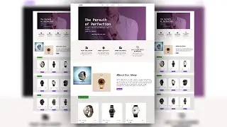 Service section using html and css | E-commerce website project part-3 | HTML & CSS.